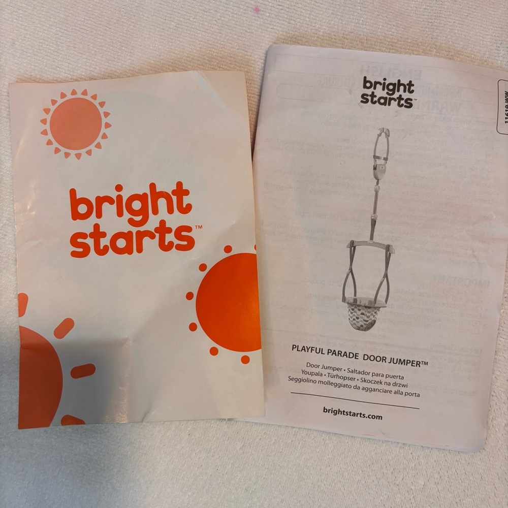 NWOT, Bright Starts Playful Parade Door Jumper, New In Box - Picture 8 of 8
